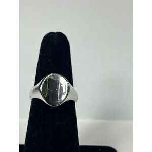 Ladies Sterling Silver Dome Ring Size‎ 8